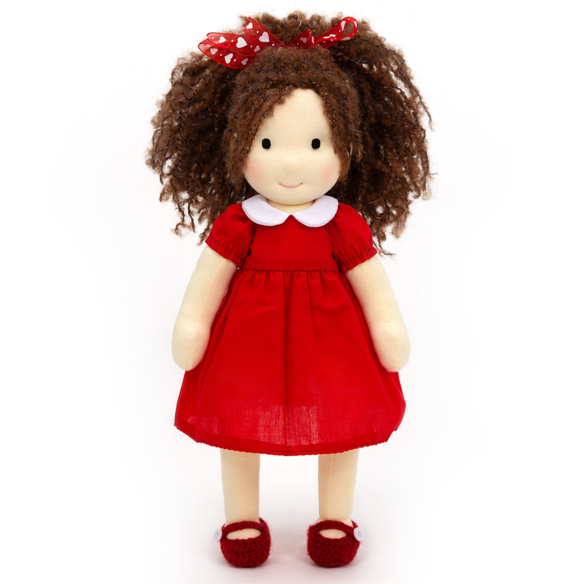 BlissfulPixie 12" Waldorf Handmade Doll Clothing Set Baby Girl Clothes Washable